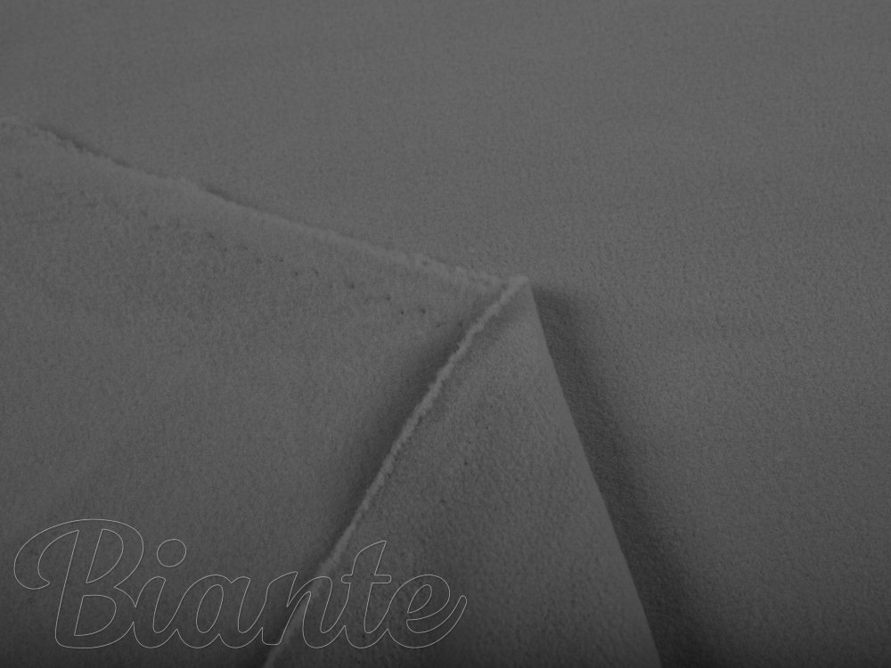 Polar fleece antipilling PF-011 Tmavo sivý – metráž š. 150 cm - detail 1 - Biante.sk