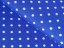 Dekoračná látka Leona LN-022 Biele bodky na sýto modrom - šírka 140 cm - detail 1 - Biante.sk