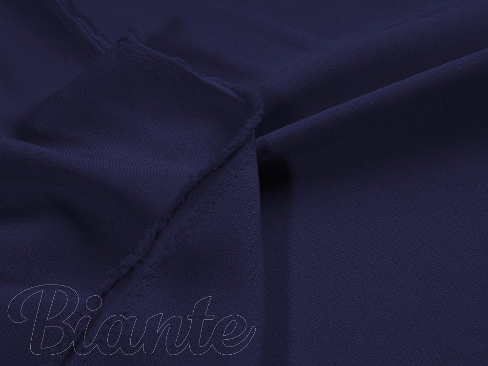 Dekoračná jednofarebná látka Rongo RG-079 Námornícka modrá - šírka 150 cm - detail 2 - Biante.sk