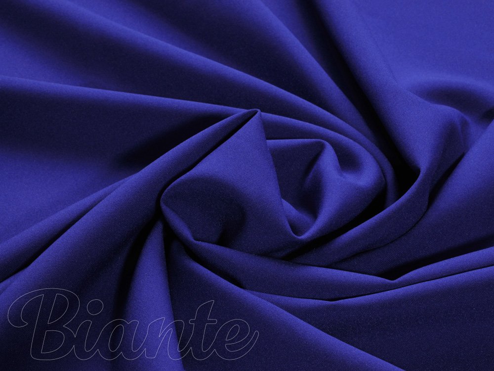 Dekoračná jednofarebná látka Rongo RG-078 Kráľovská modrá - šírka 150 cm - Biante.sk