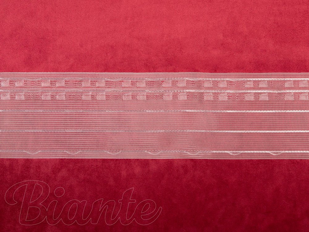 Řasící stuha RS-012 vlnky - šířka 10 cm - řasení 1:2 - detail 3 - Biante.cz