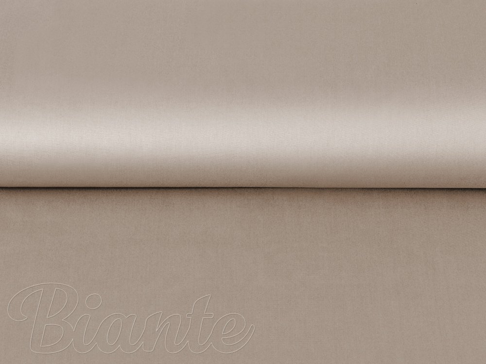 Látka bavlnený satén ST-005 Latte - šírka 280 cm - detail 5 - Biante.sk