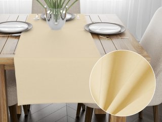 Bavlnený behúň na stôl Torino TON-004 Pastelovo žltý - Biante.sk