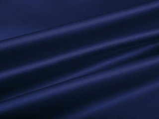 Látka polyesterový satén LUX-L039 Námornícka modrá - šírka 150 cm - Biante.sk