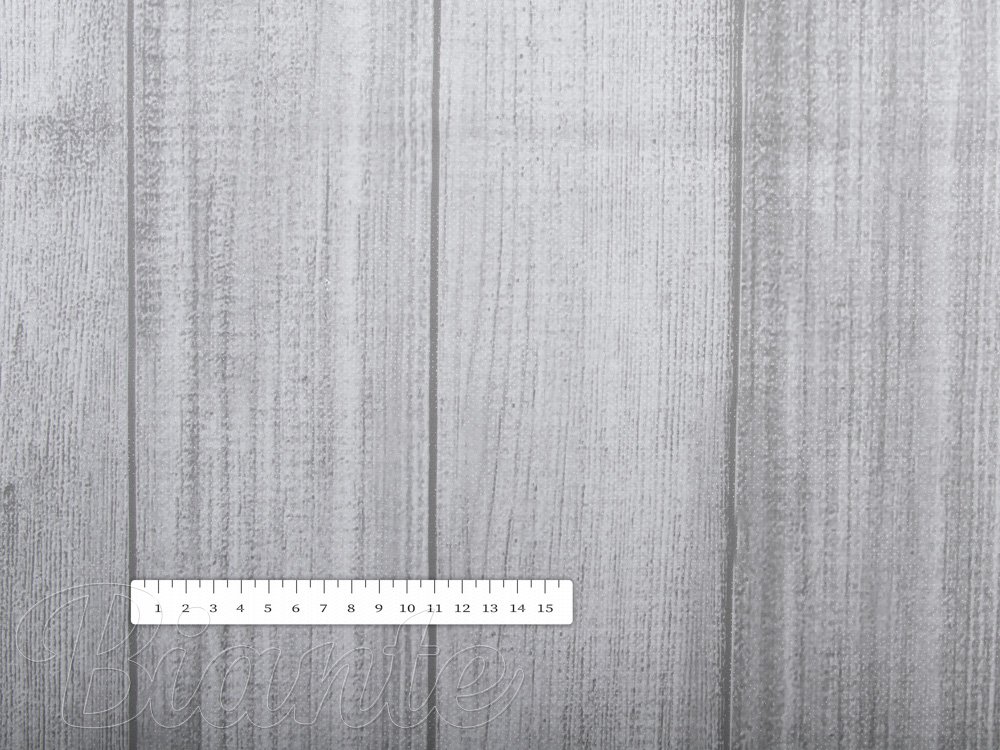 PVC obrus metráž š. 140 cm - PV-006 Sivý dekor dreva - detail 2 - Biante.sk