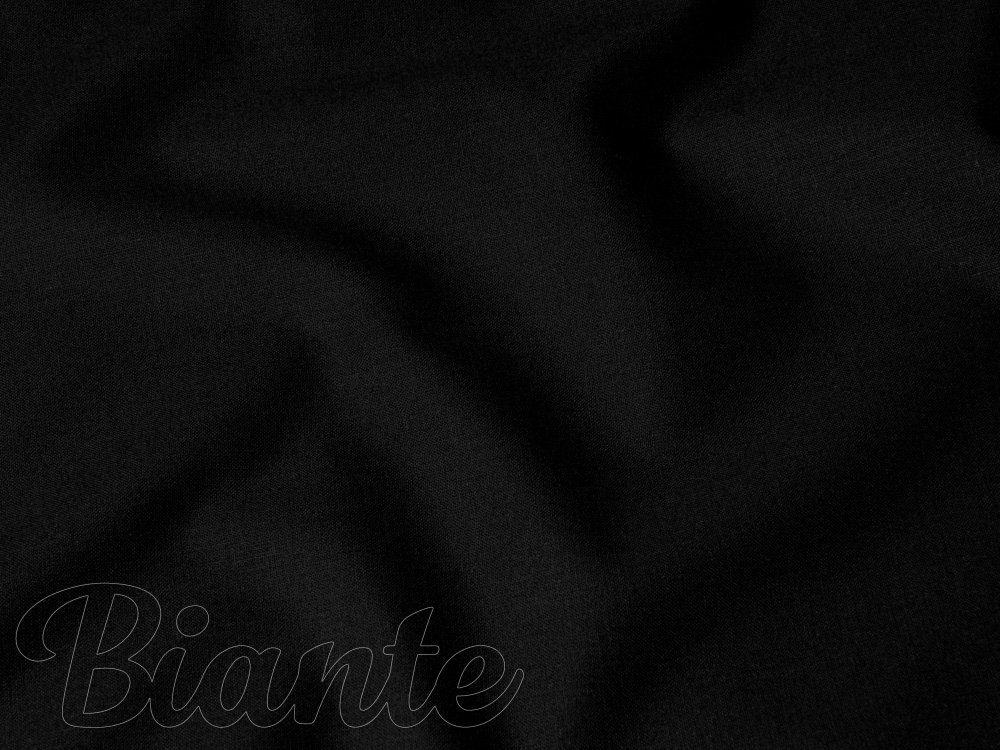 Bavlnená látka/plátno Moni MO-022 Čierna - šírka 150 cm - detail 2 - Biante.sk