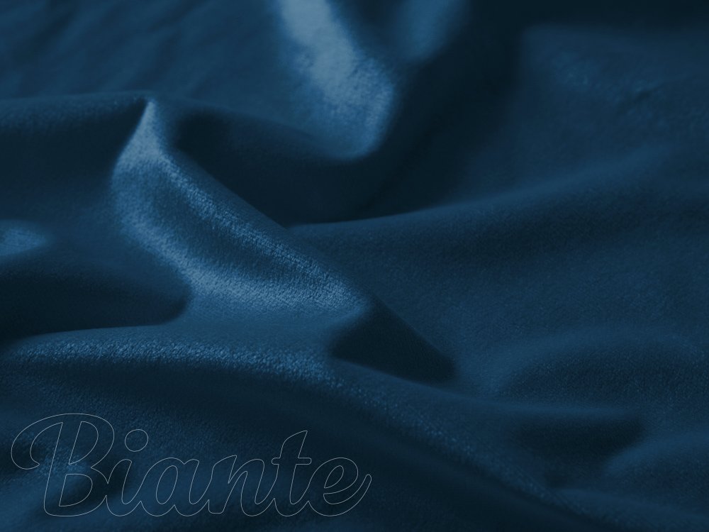 Sametová látka Velvet Premium SVP-001 Petrolejově modrá - šířka 280 cm - detail 3 - Biante.cz