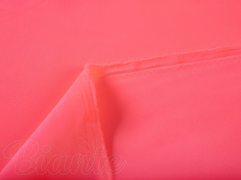 Dekoračná jednofarebná látka Rongo RG-046 Neonovo ružová - šírka 150 cm - detail 2 - Biante.sk