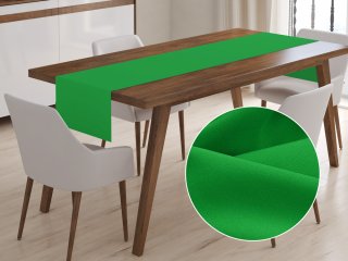 Dekoračný behúň na stôl Rongo RG-061 Sýto zelený - Biante.sk