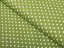 Bavlnená látka/plátno Sandra SA-119 Biele bodky na olivovo zelenom - šírka 140 cm - detail 1 - Biante.sk