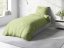 Bavlnené jednofarebné posteľné obliečky Moni MO-026 Pastelovo zelené - detail 2 - Biante.sk