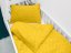 Detské posteľné obliečky do postieľky Minky 3D bodky MKP-026 Horčicové - Rozmer posteľných obliečok: Do postieľky 90x120 a 40x60 cm