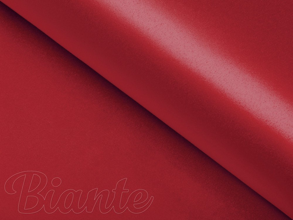 Látka polyesterový satén LUX-037 Červená - šířka 150 cm - detail 2 - Biante.cz