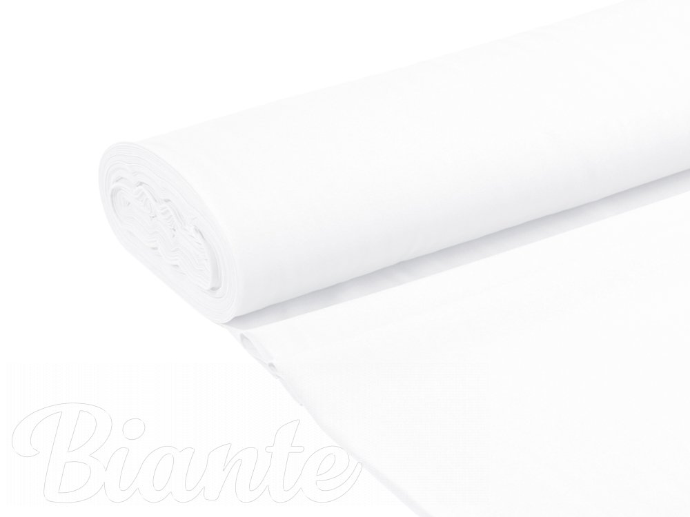 Dekorační jednobarevná látka Rongo RG-031 Studená bílá - šířka 150 cm - detail 1 - Biante.cz