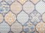 Kúpeľňová penová rohož / predložka PRO-023 Modro-béžová provensálská mozaika - metráž šírka 65 cm - detail 3 - Biante.sk