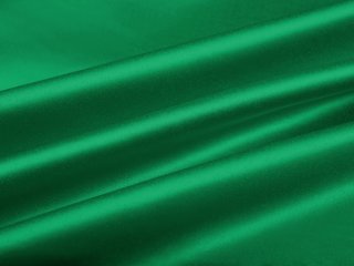 Látka polyesterový satén LUX-028 Irská zelená - šířka 150 cm - Biante.cz