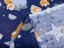 Detská bavlnená látka/plátno Sandra SA-281 Líšky na večernej oblohe - šírka 160 cm - detail 4 - Biante.sk