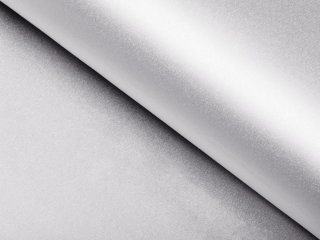 Látka polyesterový satén LUX-034 Světle stříbrná - šířka 150 cm - detail 2 - Biante.cz