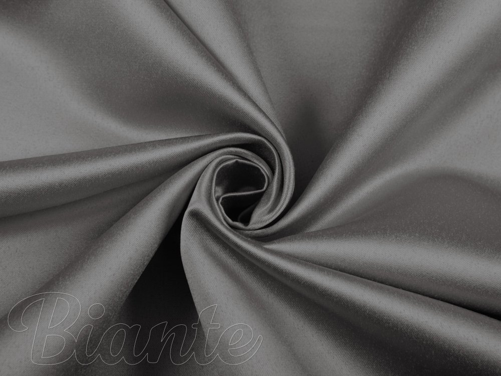 Látka polyesterový satén LUX-004 Sivohnedá - šírka 150 cm - detail 1 - Biante.sk