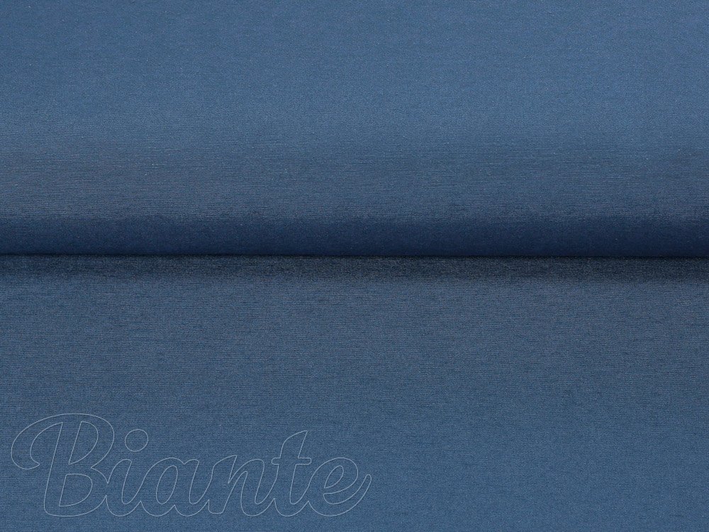 Dekorační jednobarevná látka Leona LN-041 Tmavě modrá - šířka 140 cm - detail 5 - Biante.cz