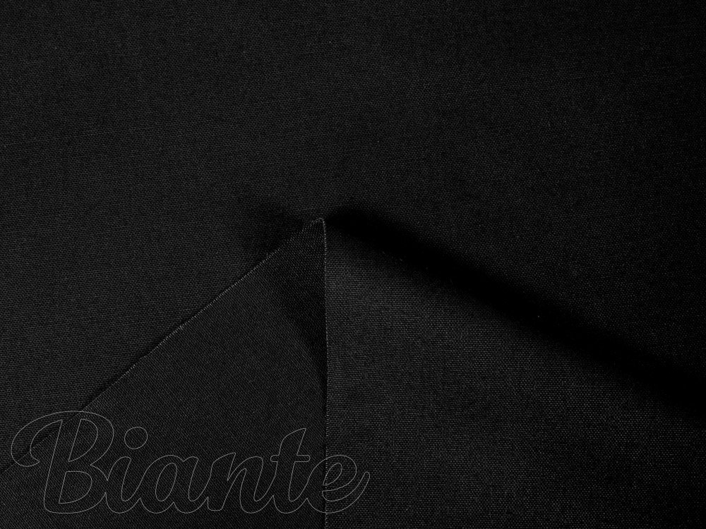 Bavlnená látka Melisa ML-006 Čierna - šírka 140 cm - detail 4 - Biante.sk